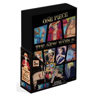KIDS LICENSING ONE PIECE THE NEW WORLD STATIONERY SET BOX