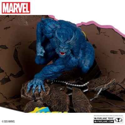 MARVEL COLLECTION PVC STATUE BEAST (X-MEN 1) 1/10 STATUA FIGURE MC FARLANE