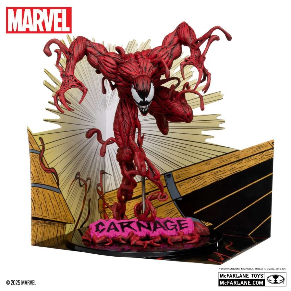 MARVEL COLLECTION PVC STATUE CARNAGE (AMAZING SPIDER-MAN 362) 1/10 STATUA FIGURE MC FARLANE