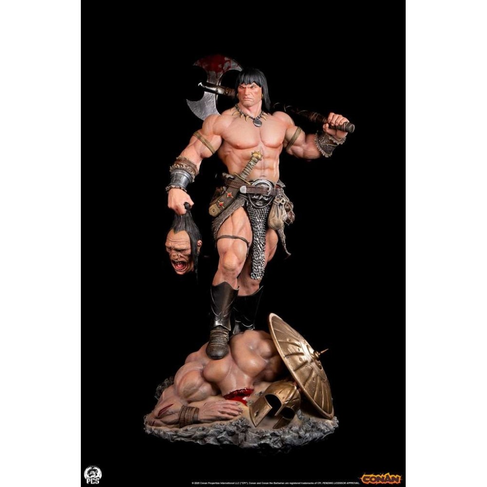 PCS PREMIUM COLLECTIBLES STUDIOS CONAN 1:4 SCALE RESIN STATUE FIGURE