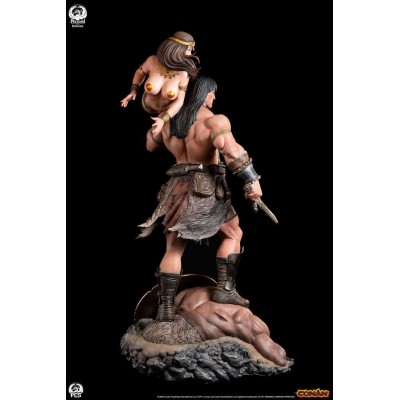 CONAN 1:4 SCALE DELUXE STATUA IN RESINA FIGURE PCS PREMIUM COLLECTIBLES STUDIOS