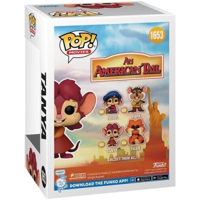 FUNKO FUNKO POP! AN AMERICAN TAIL TANYA BOBBLE HEAD FIGURE