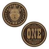 FIVE NIGHTS AT FREDDY'S FAZ TOKEN COLLECTIBLE COIN LIMITED EDITION MONETA DA COLLEZIONE FANATTIK