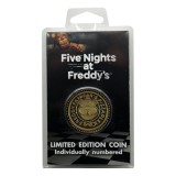 FANATTIK FIVE NIGHTS AT FREDDY'S FAZ TOKEN COLLECTIBLE COIN LIMITED EDITION