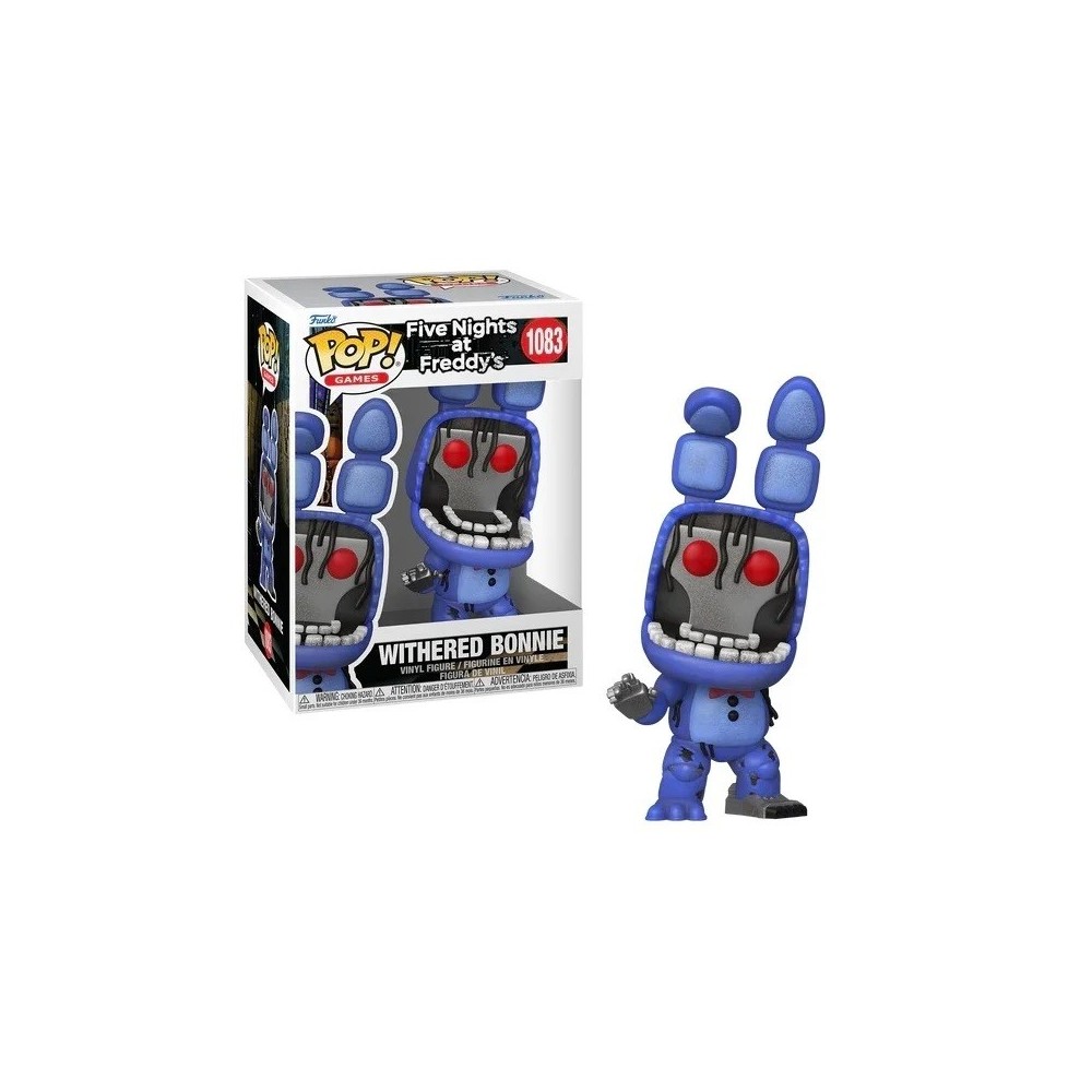 FUNKO FUNKO POP! FIVE NIGHTS AT FREDDY'S WITHERED BONNIE BOBBLE HEAD KNOCKER FIGURE