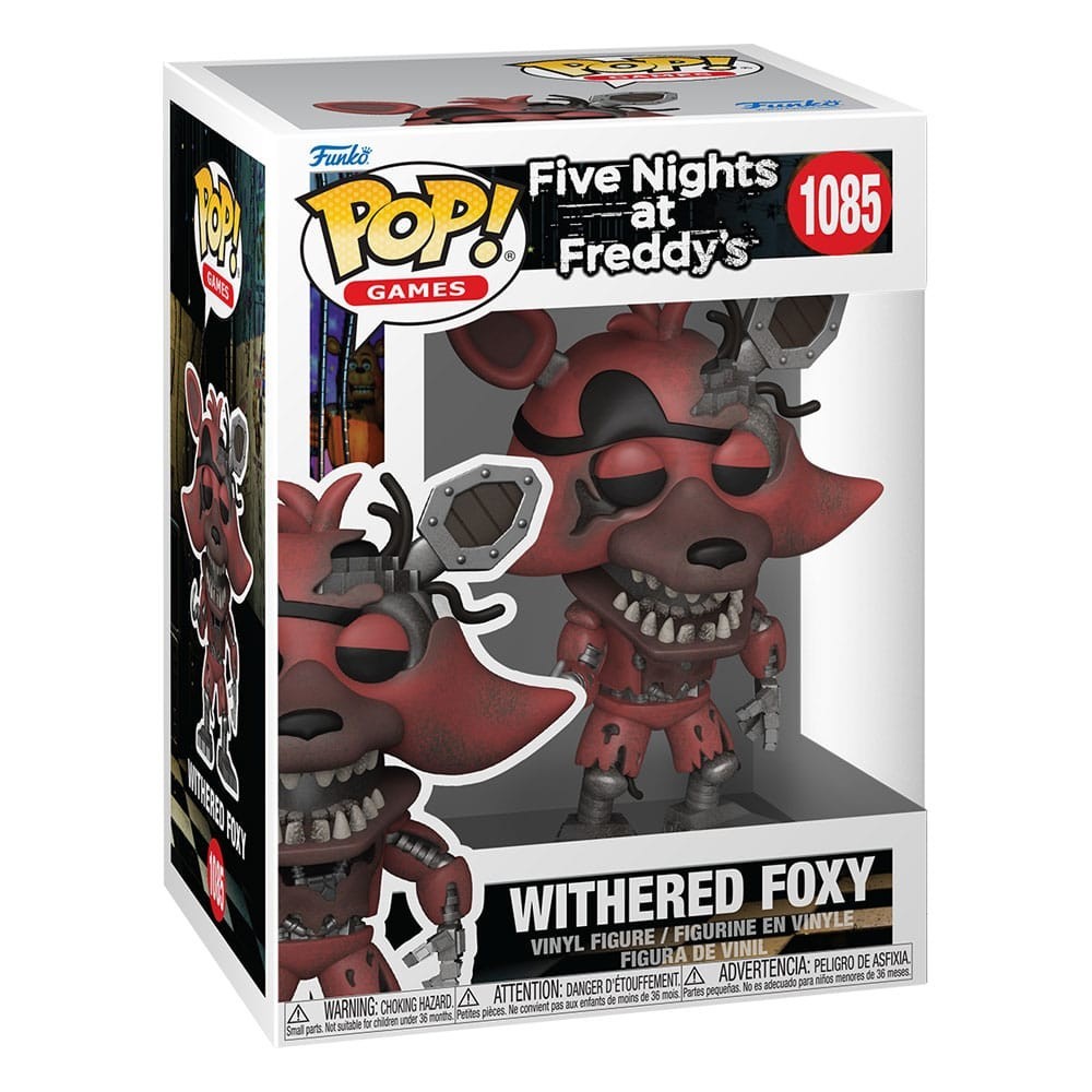FUNKO FUNKO POP! FIVE NIGHTS AT FREDDY'S WITHERED FOXY BOBBLE HEAD KNOCKER FIGURE