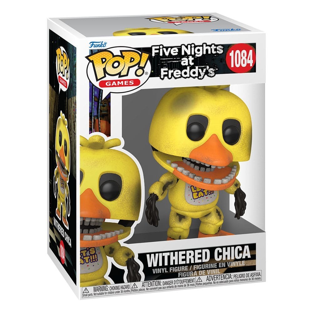 FUNKO FUNKO POP! FIVE NIGHTS AT FREDDY'S WITHERED CHICA BOBBLE HEAD KNOCKER FIGURE