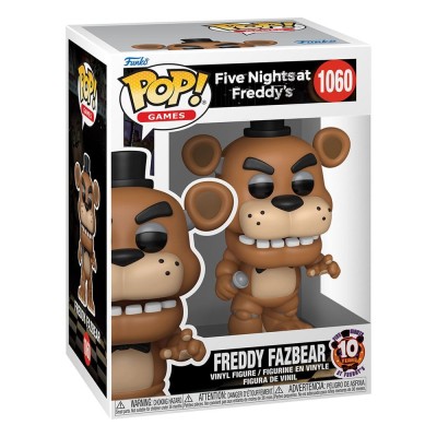 FUNKO FUNKO POP! FIVE NIGHTS AT FREDDY'S FREDDY 10 YEARS BOBBLE HEAD KNOCKER FIGURE