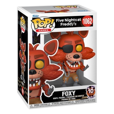 FUNKO FUNKO POP! FIVE NIGHTS AT FREDDY'S FOXY 10 YEARS BOBBLE HEAD KNOCKER FIGURE