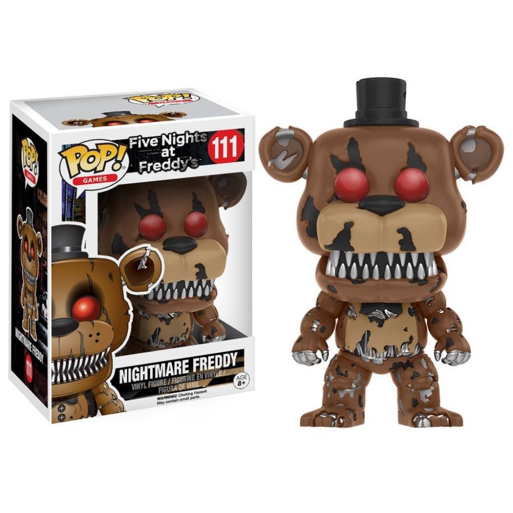 FUNKO FUNKO POP! FIVE NIGHTS AT FREDDY'S NIGHTMARE FREDDY BOBBLE HEAD KNOCKER FIGURE