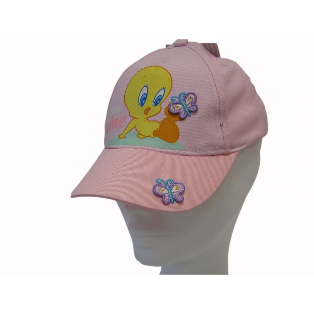 CAPPELLO BASEBALL CAP TITTI TWEETY ROSA