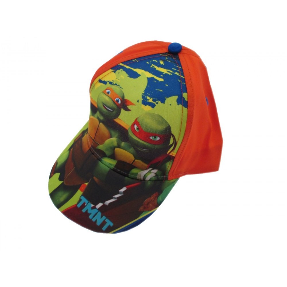CAPPELLO BASEBALL CAP TMNT TARTARUGHE NINJA ARANCIO