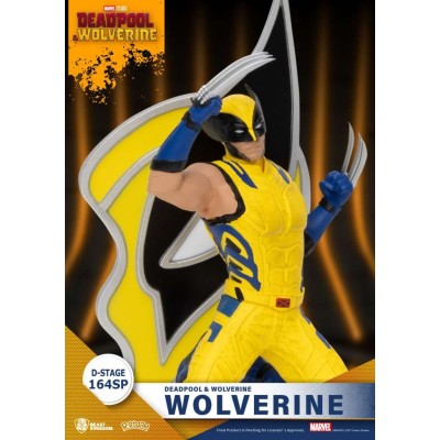 D-STAGE DEADPOOL & WOLVERINE - WOLVERINE BATTLE READY STATUA FIGURE DIORAMA BEAST KINGDOM