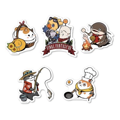 SQUARE ENIX FINAL FANTASY XIV MINIONS STICKER SET