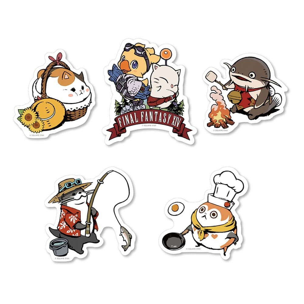 SQUARE ENIX FINAL FANTASY XIV MINIONS STICKER SET