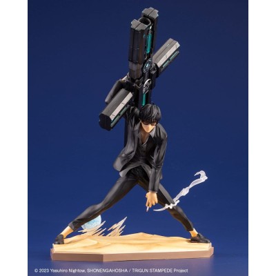 TRIGUN NICHOLAS D. WOLFWOOD ARTFXJ STATUA FIGURE KOTOBUKIYA