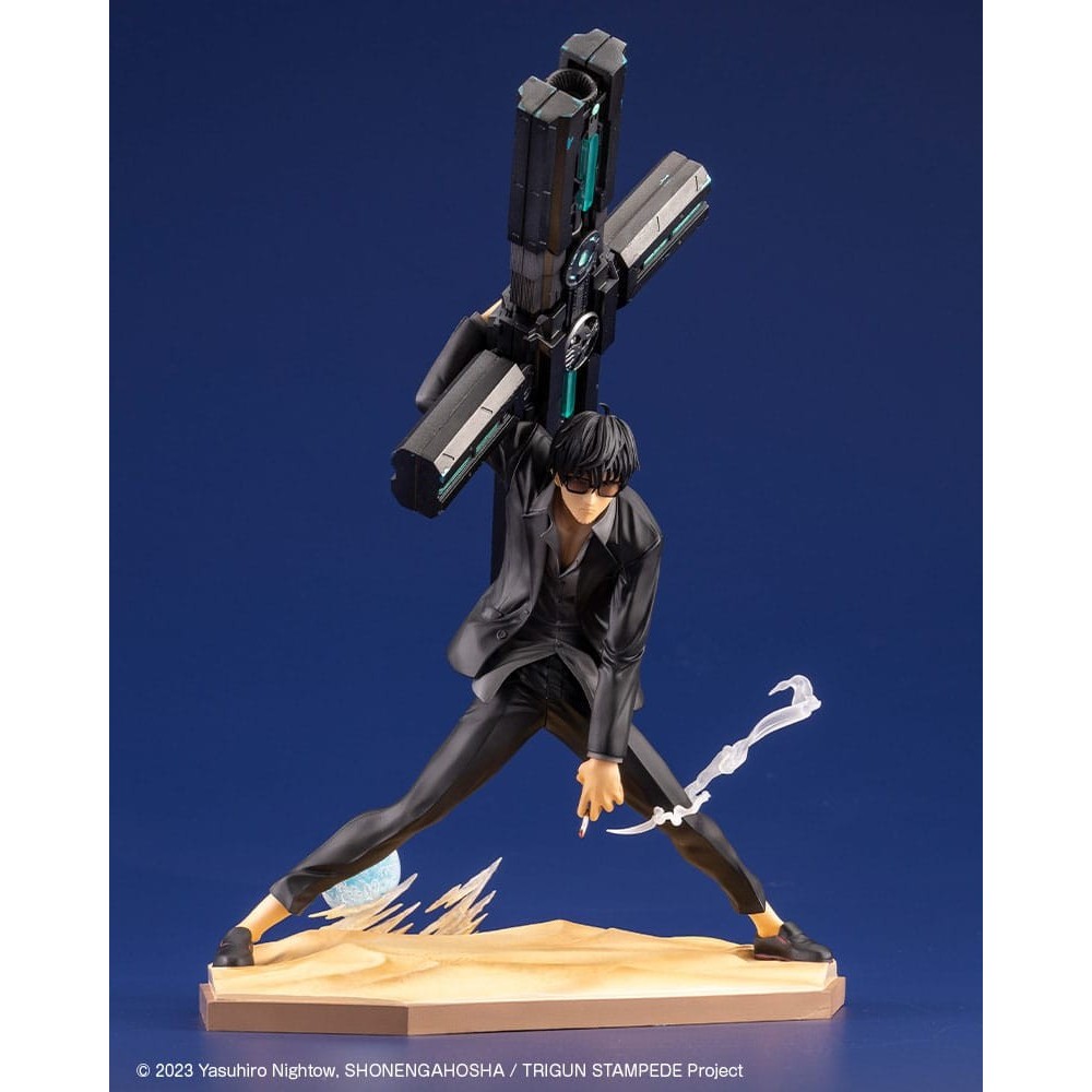 TRIGUN NICHOLAS D. WOLFWOOD ARTFXJ STATUA FIGURE KOTOBUKIYA