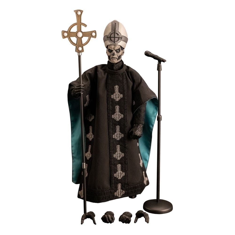 GHOST PAPA EMERITUS II 30CM ACTION FIGURE TRICK OR TREAT STUDIOS