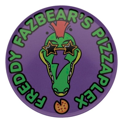 FIVE NIGHTS AT FREDDY'S PIZZAPLEX METAL COASTERS SET 4 SOTTOBICCHIERI FANATTIK