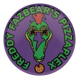 FIVE NIGHTS AT FREDDY'S PIZZAPLEX METAL COASTERS SET 4 SOTTOBICCHIERI FANATTIK