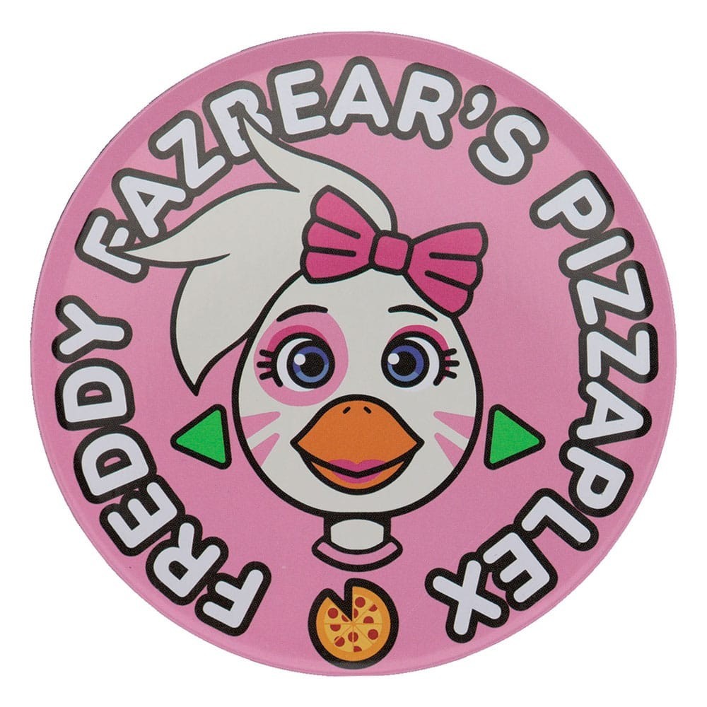 FIVE NIGHTS AT FREDDY'S PIZZAPLEX METAL COASTERS SET 4 SOTTOBICCHIERI FANATTIK