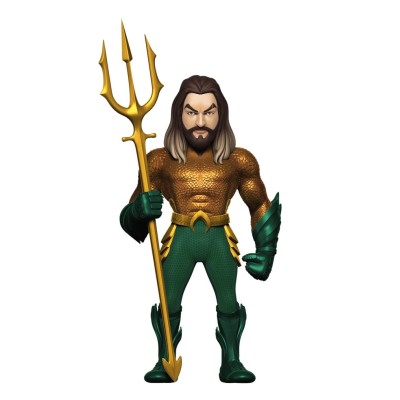 NOBLE COLLECTIONS DC AQUAMAN AND THE LOST KINGDOM AQUAMAN MINIX COLLECTIBLE FIGURINE