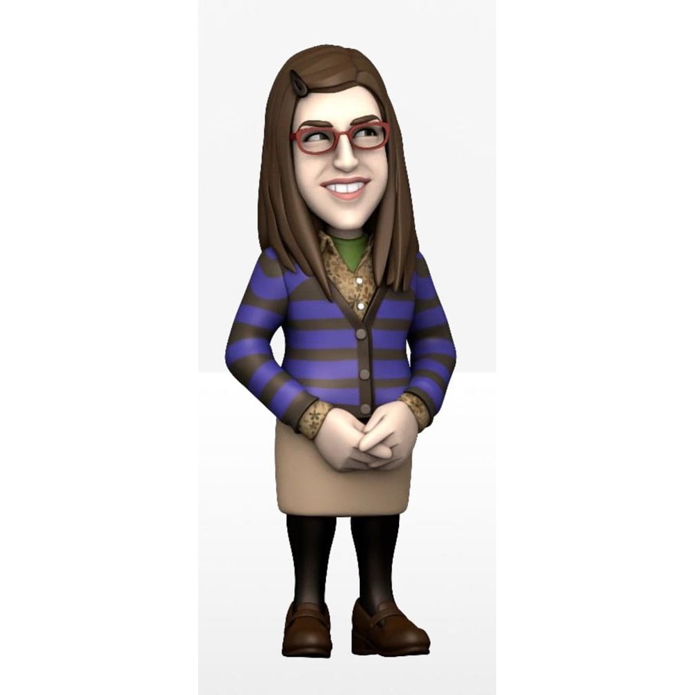 NOBLE COLLECTIONS THE BIG BANG THEORY AMY FARRAH FOWLER MINIX COLLECTIBLE FIGURINE