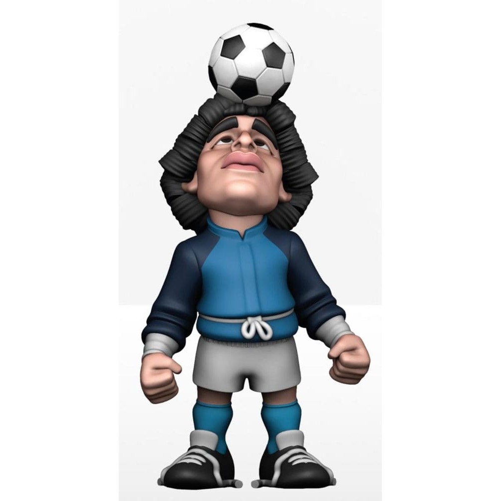 ARGENTINA FOOTBALL LEGEND MARADONA LIFE IS LIFE WARM UP MINIX COLLECTIBLE FIGURINE FIGURE NOBLE COLLECTIONS