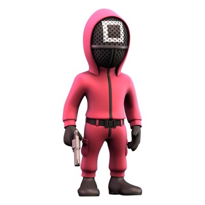 SQUID GAME MASKED MANAGER MINIX COLLECTIBLE FIGURINE FIGURE NOBLE COLLECTIONS