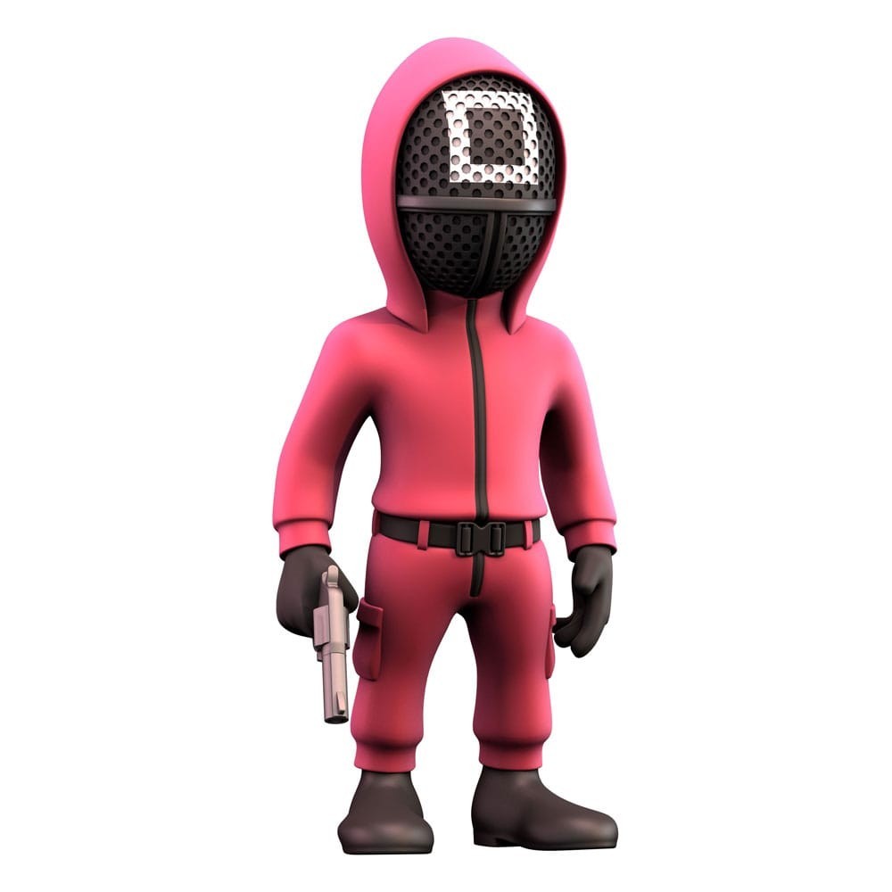 SQUID GAME MASKED MANAGER MINIX COLLECTIBLE FIGURINE FIGURE NOBLE COLLECTIONS