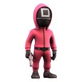 SQUID GAME MASKED MANAGER MINIX COLLECTIBLE FIGURINE FIGURE NOBLE COLLECTIONS