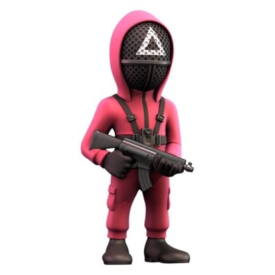 SQUID GAME MASKED SOLDIER MINIX COLLECTIBLE FIGURINE FIGURE NOBLE COLLECTIONS