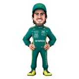 NOBLE COLLECTIONS FERNANDO ALONSO ASTON MARTIN F1 MINIX COLLECTIBLE FIGURINE