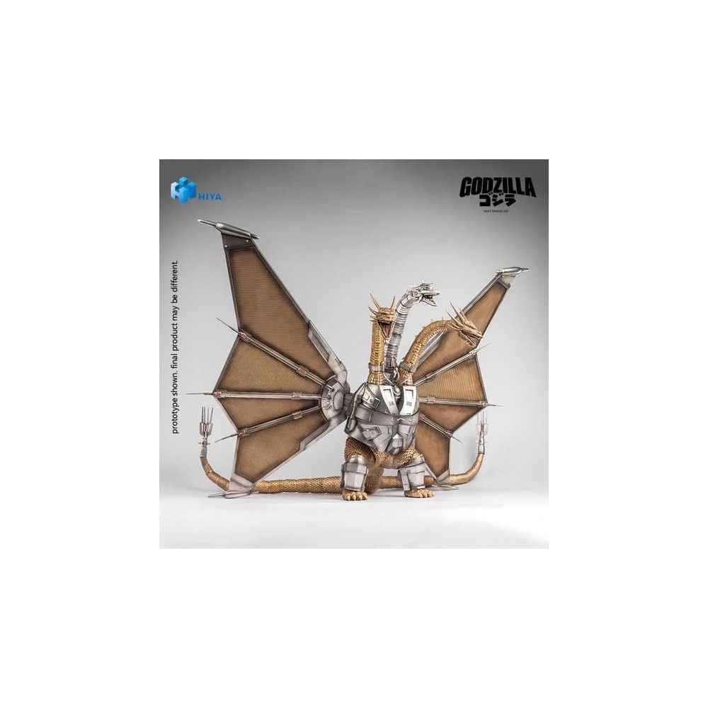 HIYA TOYS GODZILLA VS KING GHIDORAH 1991 MECHA KING GHIDORAH PVC ACTION FIGURE