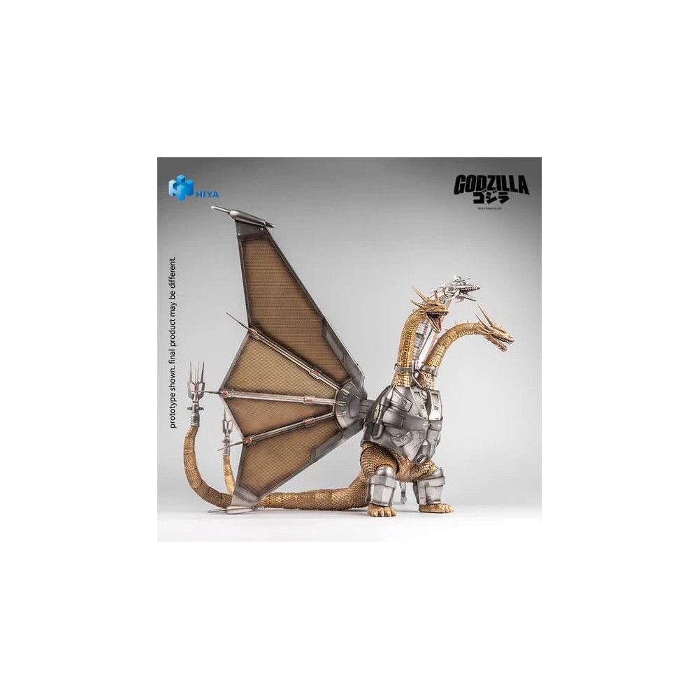 HIYA TOYS GODZILLA VS KING GHIDORAH 1991 MECHA KING GHIDORAH PVC ACTION FIGURE