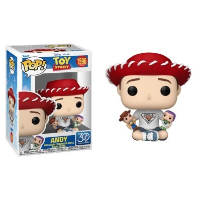 FUNKO FUNKO POP! DISNEY TOY STORY ANDY BOBBLE HEAD PVC FIGURE