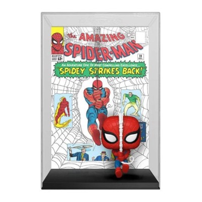 FUNKO FUNKO POP! COMICS COVER SPIDER-MAN BOBBLE HEAD FIGURE