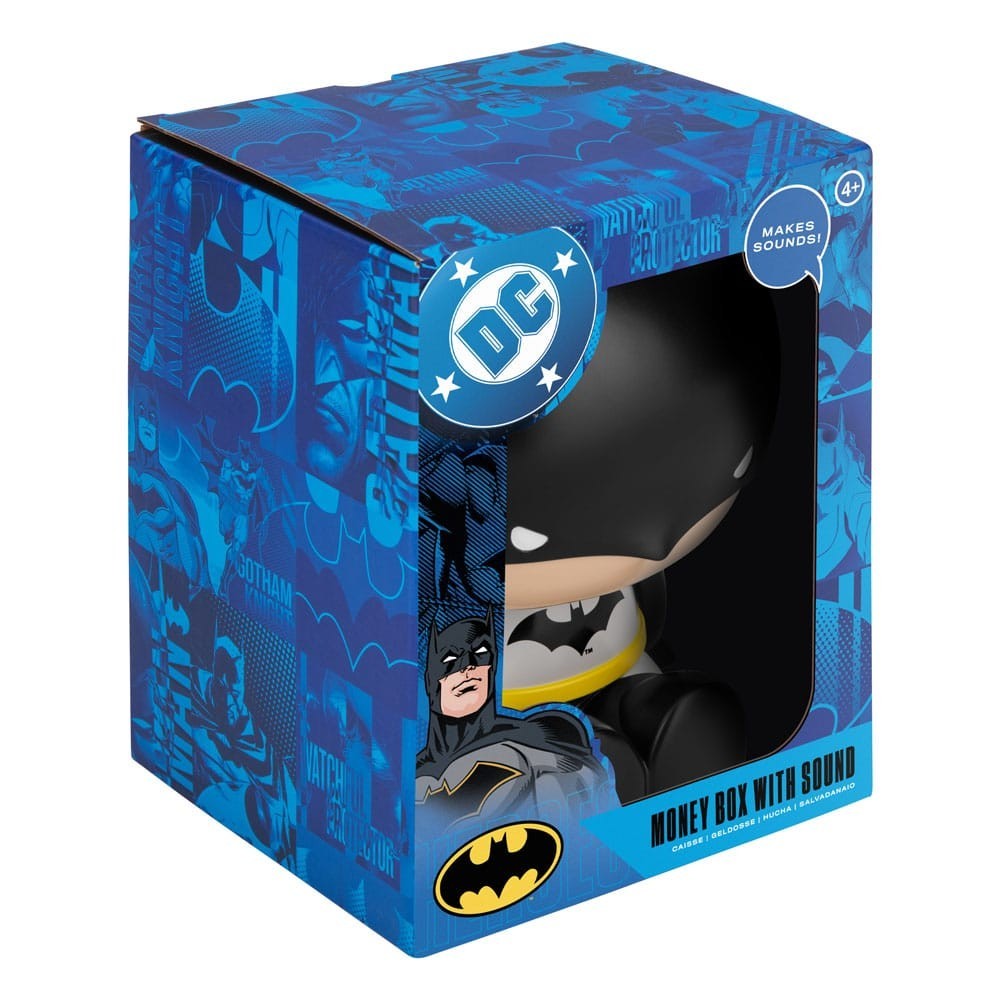 BATMAN CHIBI BANK SALVADANAIO CON SUONI FIGURE PALADONE PRODUCTS