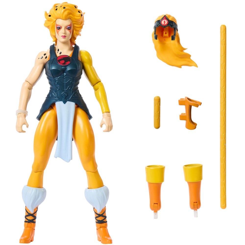 MASTERS OF THE UNIVERSE X THUNDERCATS CHEETARA ACTION FIGURE MATTEL
