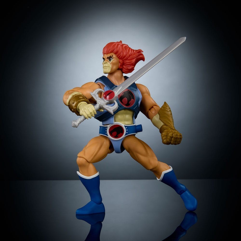MASTERS OF THE UNIVERSE X THUNDERCATS LION-O ACTION FIGURE MATTEL