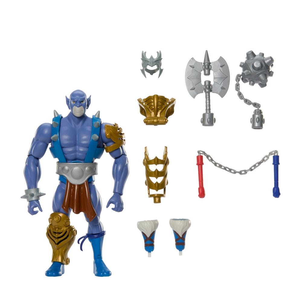 MASTERS OF THE UNIVERSE X THUNDERCATS PANTHRO ACTION FIGURE MATTEL