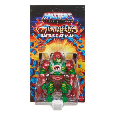 MATTEL MOTU X THUNDERCATS BATTLE CAT-MAN PVC ACTION FIGURE