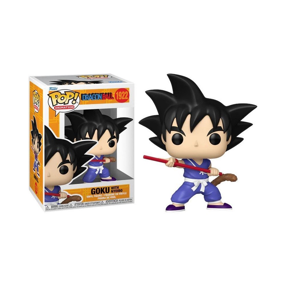 FUNKO POP! DRAGON BALL GOKU WITH NYOIBO BOBBLE HEAD FIGURE FUNKO