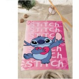 DISNEY STITCH HEART TELO ASCIUGAMANO 140X70CM AYMAX