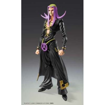 MEDICOS ENTERTAINMENT JOJO BIZARRE ADVENTURE LEONE ABBACCHIO BLACK VERSION CHOZOKADO PVC ACTION FIGURE