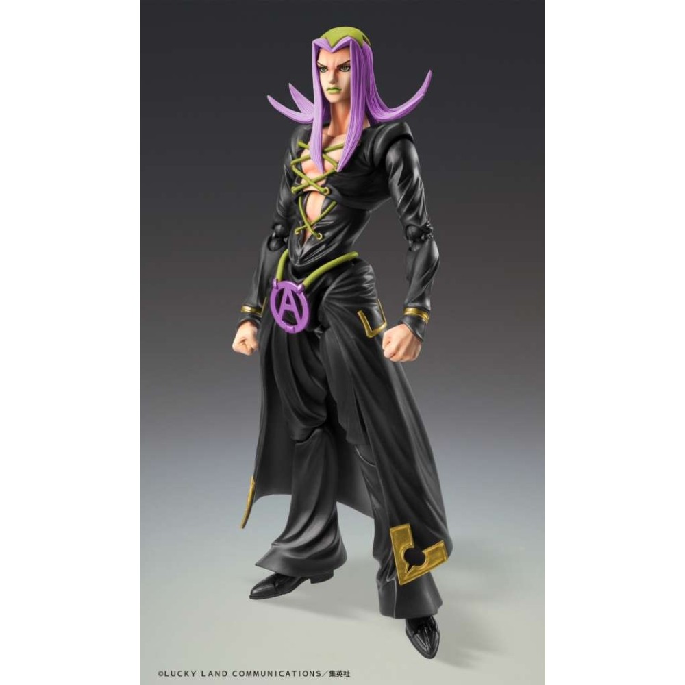 JOJO BIZARRE ADVENTURE LEONE ABBACCHIO BLACK VER. CHOZOKADO ACTION FIGURE MEDICOS ENTERTAINMENT