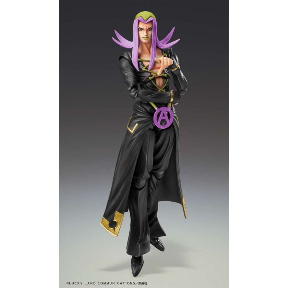 JOJO BIZARRE ADVENTURE LEONE ABBACCHIO BLACK VER. CHOZOKADO ACTION FIGURE MEDICOS ENTERTAINMENT
