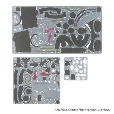 GRENDIZER U METALLIC NANO PUZZLE MAZINGER Z MODEL KIT FIGURE PLEX