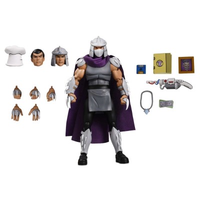 TEENAGE MUTANT NINJA TURTLES CARTOON SHREDDER ULTIMATE ACTION FIGURE NECA
