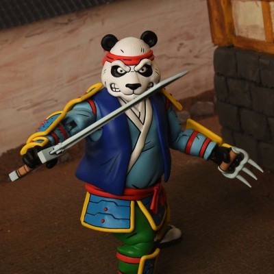 NECA TMNT NINJA TURTLES CARTOON PANDA KHAN ULTIMATE PVC ACTION FIGURE